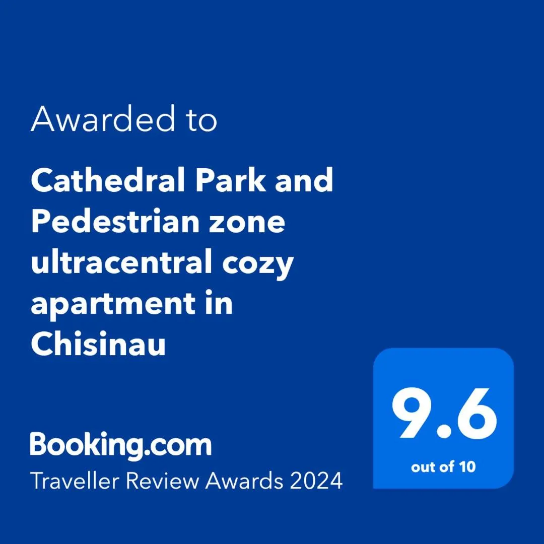 Image 3 of Cathedral Park and Pedestrian zone ultracentral cozy apartment in Chisinau